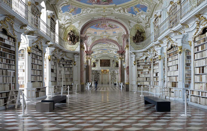 La biblioteca dell'abbazia di Admont