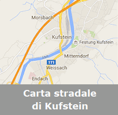 Kufstein - carta stradale online