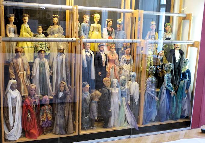 Il teatro delle marionette a Schnbrunn