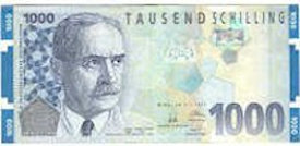 Le monete e le banconote dello scellino austriaco