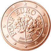 La moneta ausdtriaca da 5 centesimi