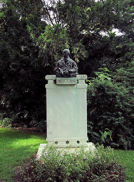 Monumento a Anton Bruckner nel Stadtpark (Parco cittadino) di Vienna