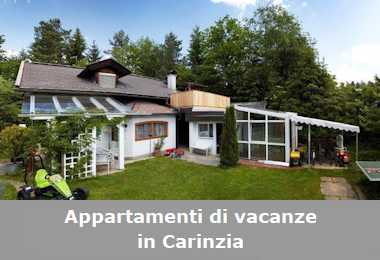 Appartamenti di vacanza in Carinzia