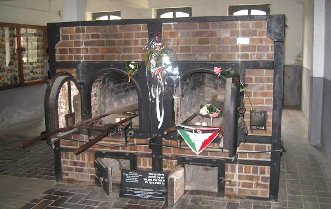 Il crematorio del campo di concentramento di Mauthausen