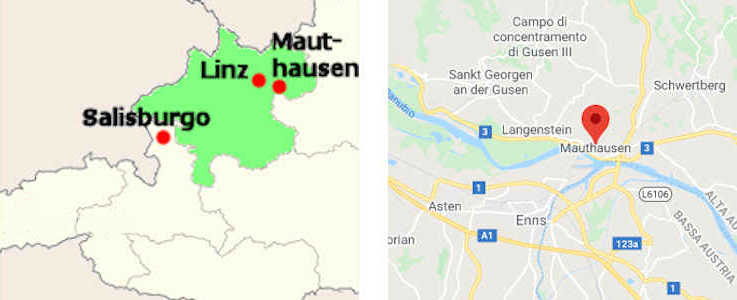 Carta stradale online di Mauthausen
