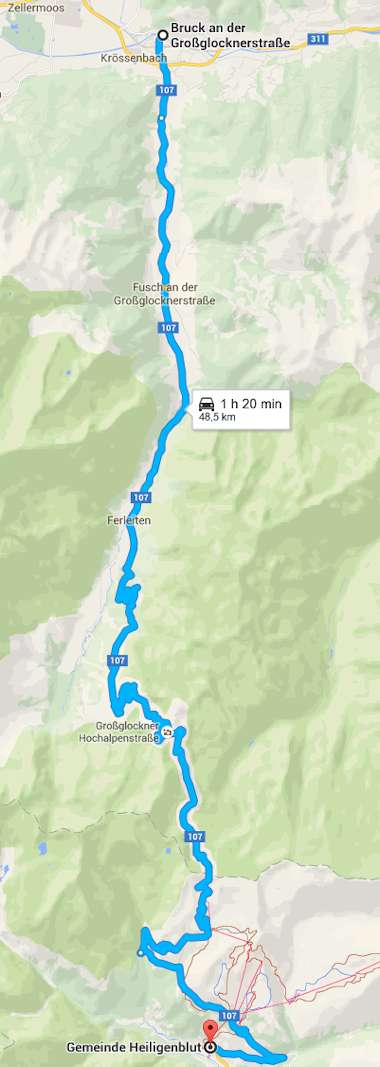 La Strada alpina del Großglockner