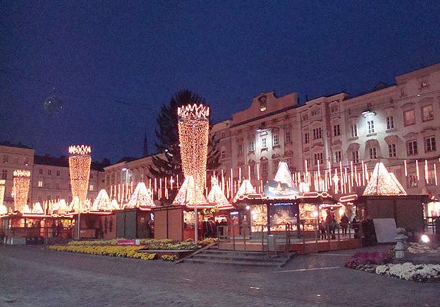 Il mercatino di Natale di Linz
