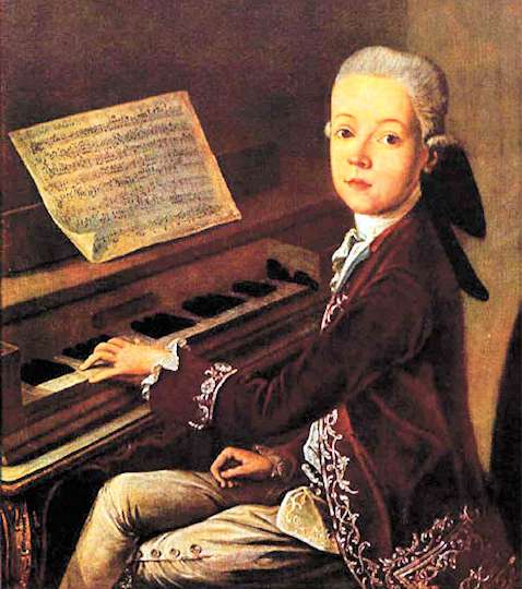 Ritratto del giovane Mozart