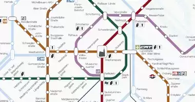 La rete della metropolitana di Vienna (pdf)