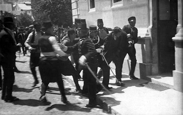 L'arresto di Gavrilo Princip
