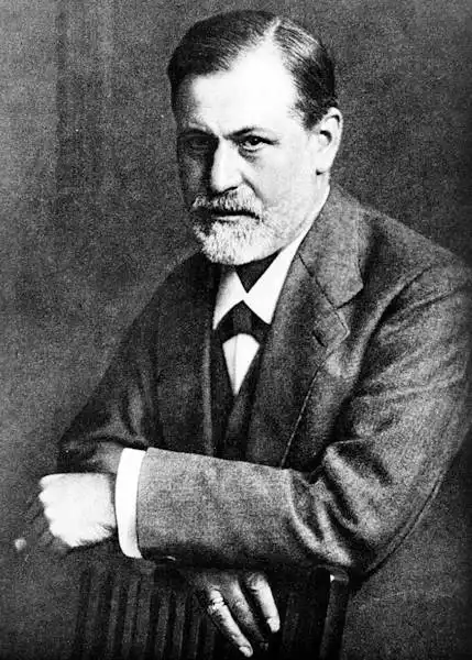 Sigmund Freud in una foto del 1909