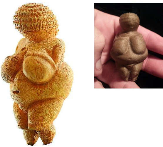 La statuetta della "Venere di Willendorf"