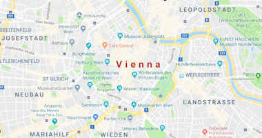 Carta stradale online di Vienna