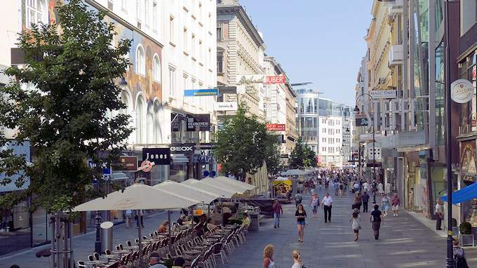 Zona pedonale - Kärntnerstraße